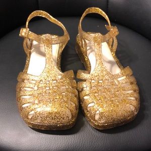Mini Melissa Gold Sandal